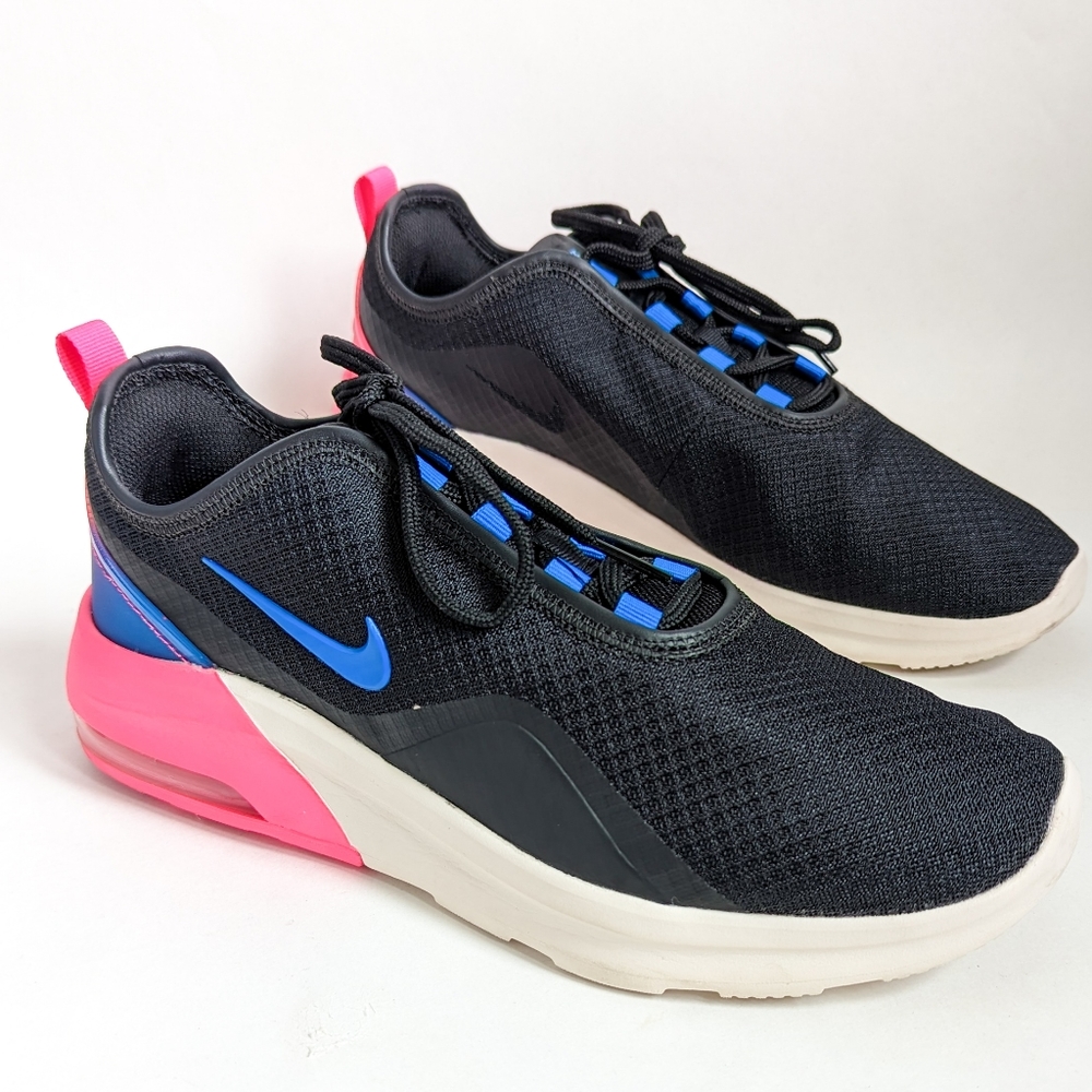 Nike Air Max Motion 2 Black Hyper Pink Women’s Size 9